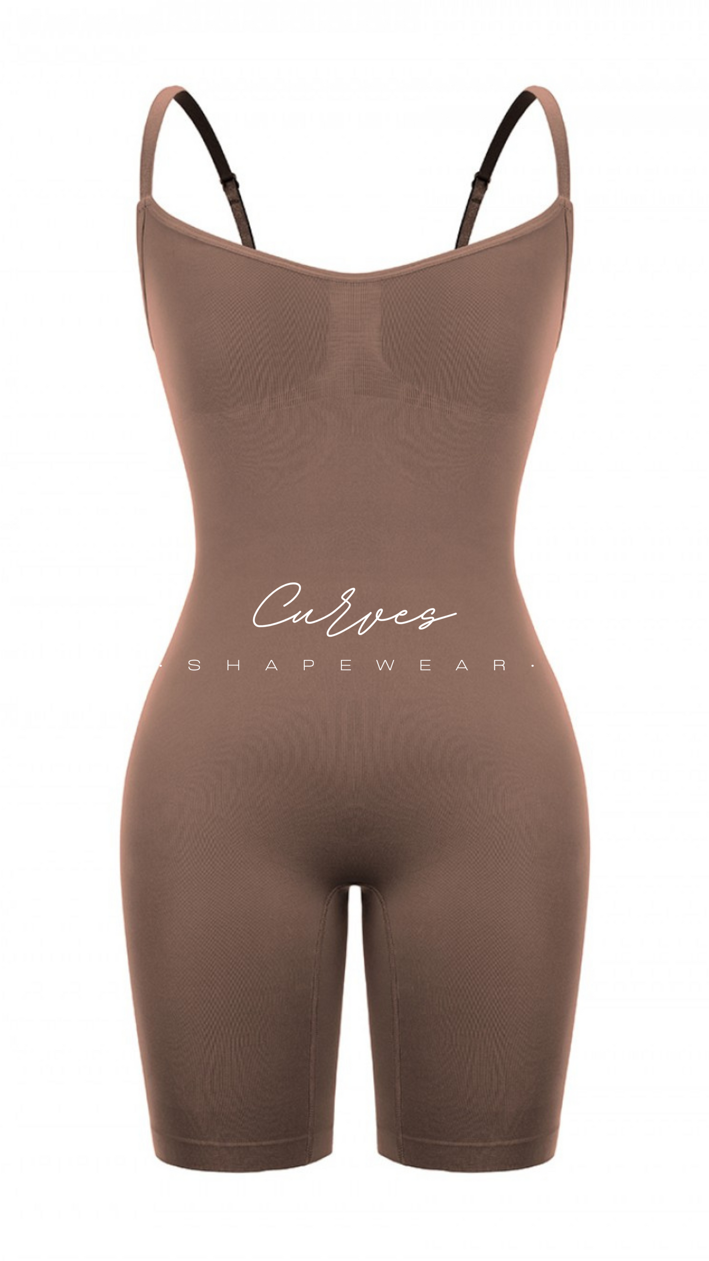 Camel Overbust Seamless Full Body Shaper