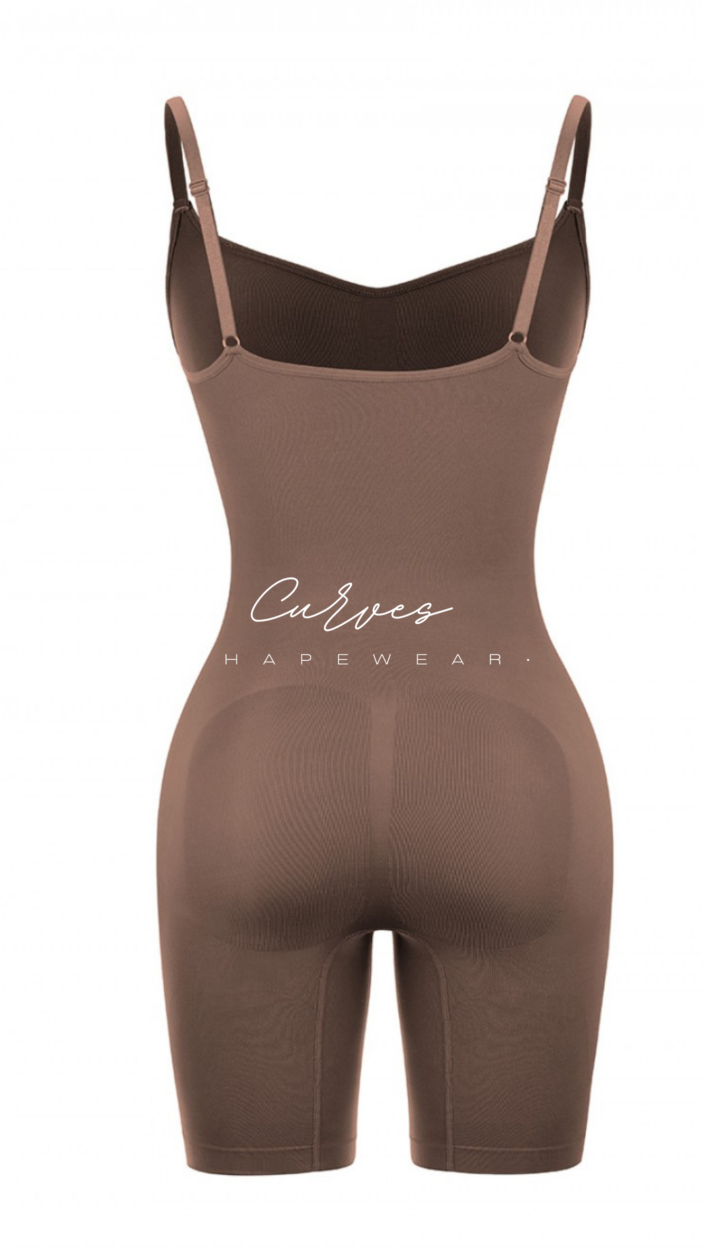 Camel Overbust Seamless Full Body Shaper