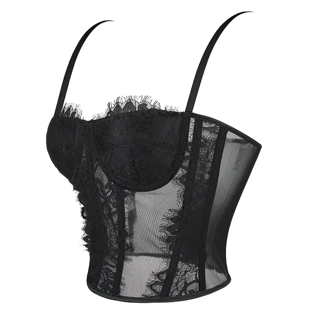 Overbust Mesh Corset