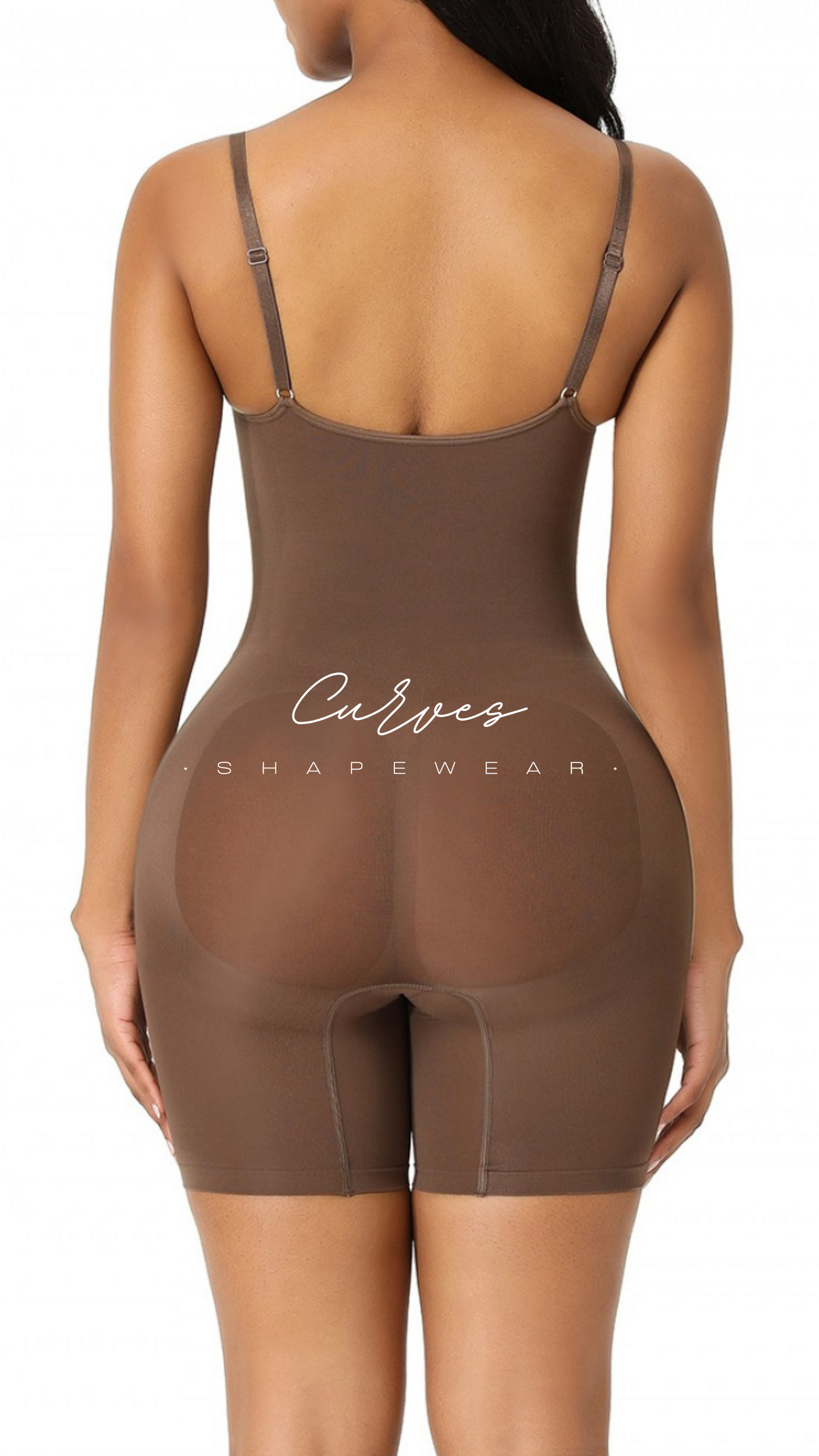 Camel Overbust Seamless Full Body Shaper