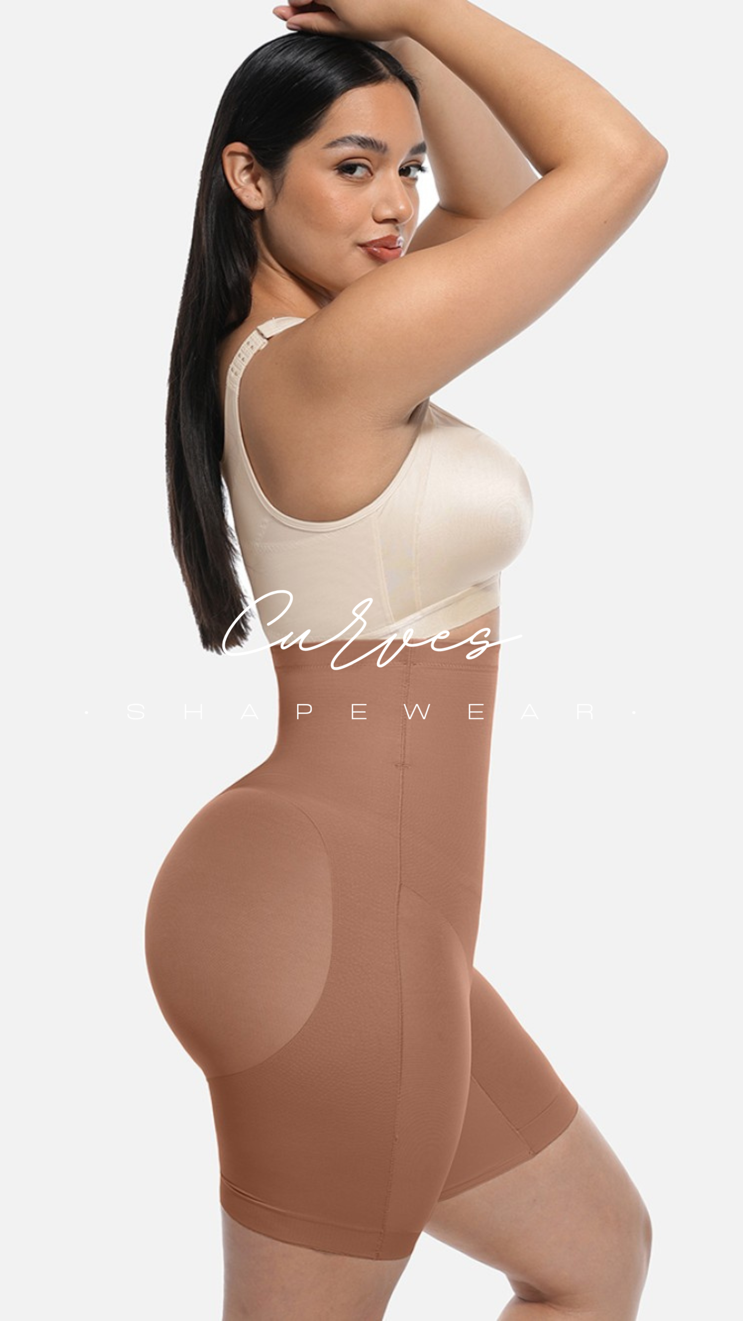 Mesh High Waisted Thigh Cling