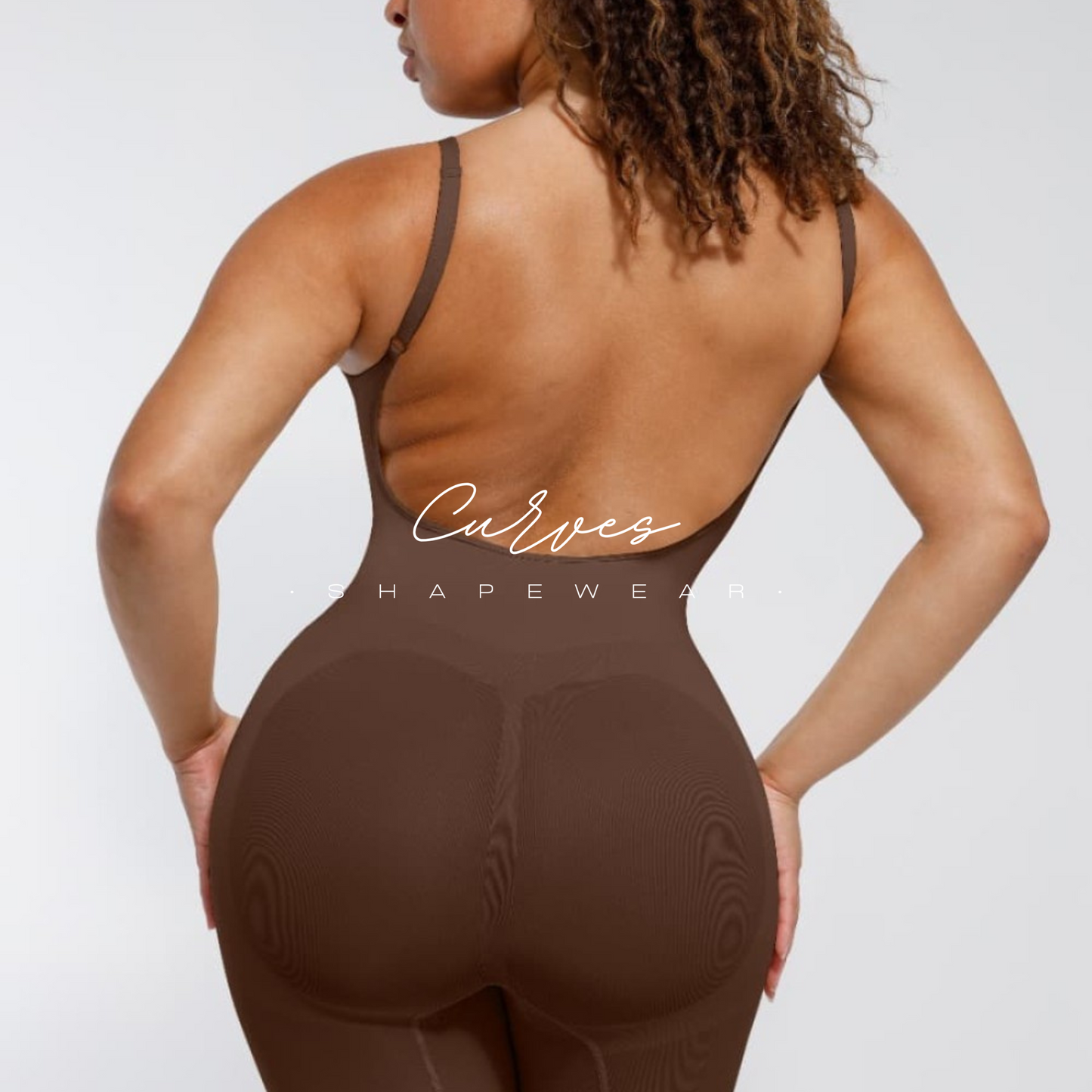 Coffee Lowback Full Body Shaper