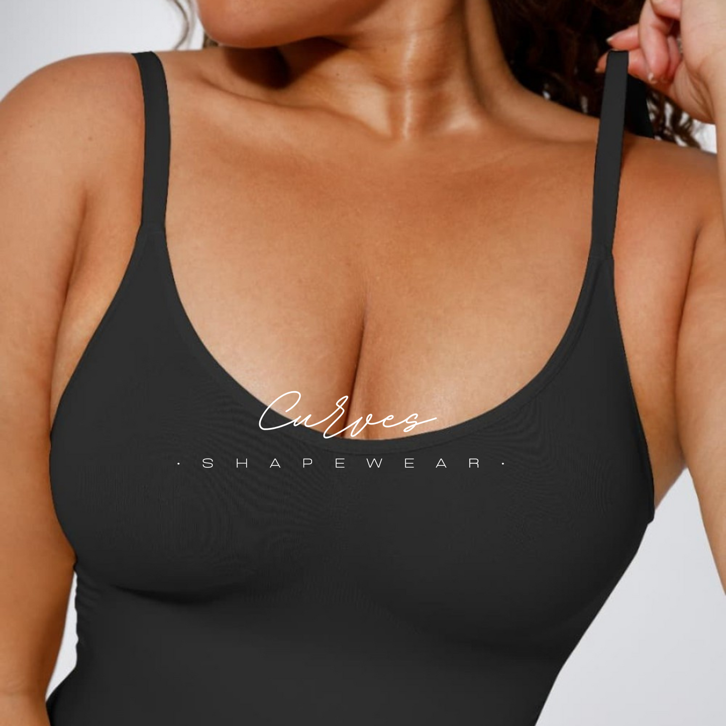 Black Lowback Full Body Shaper