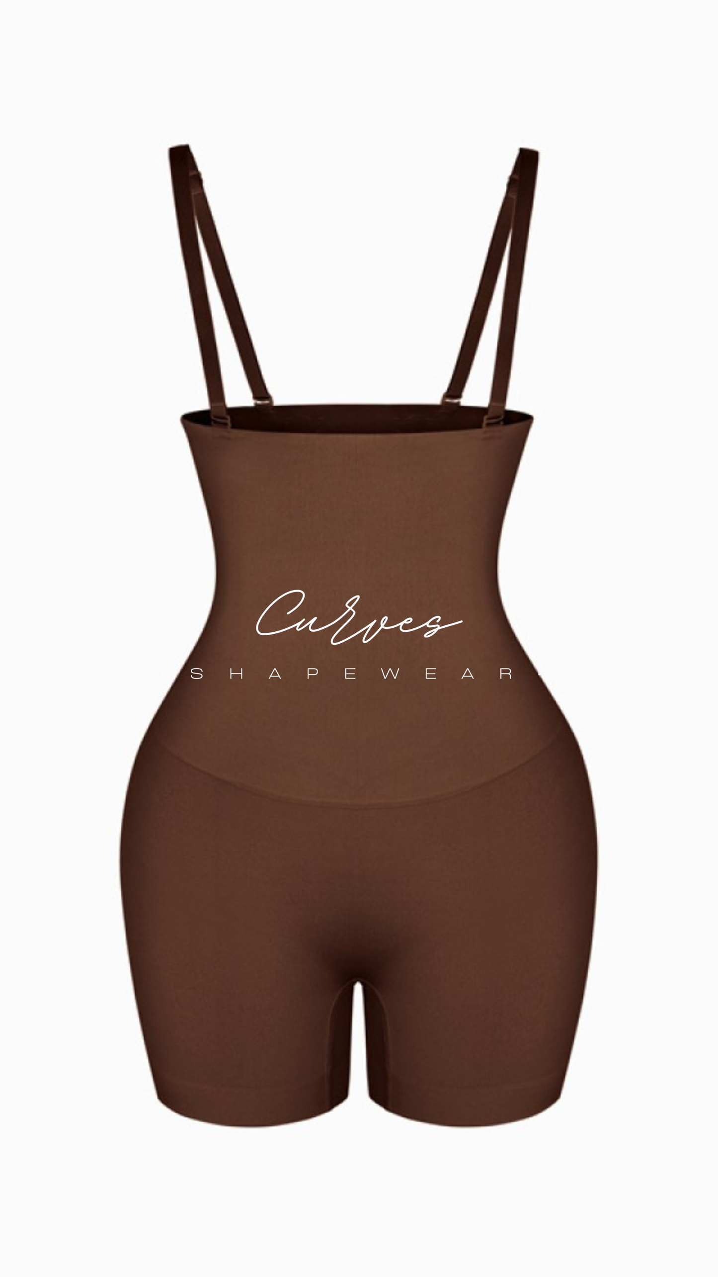 Coffee High Waist Seamless Boyshort Shaper