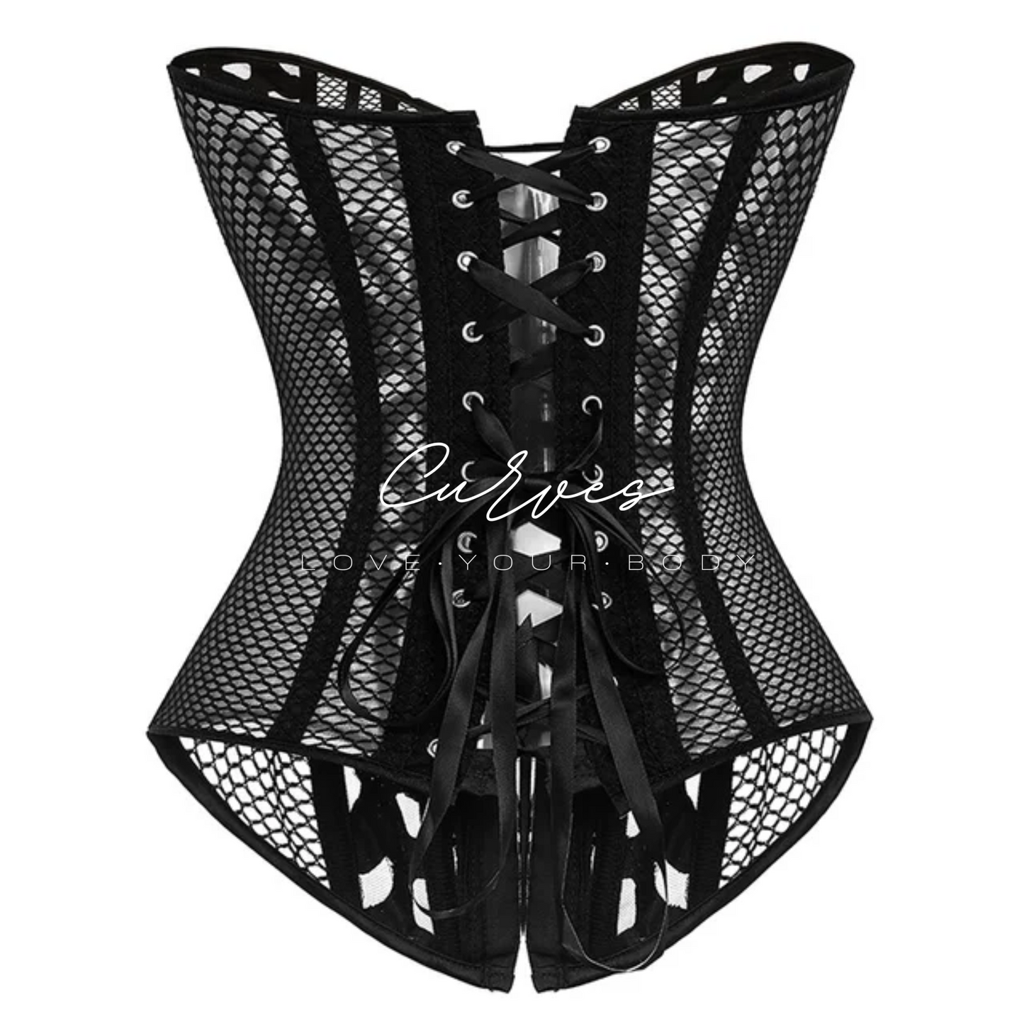 Faux Leather Over-Bust Corset