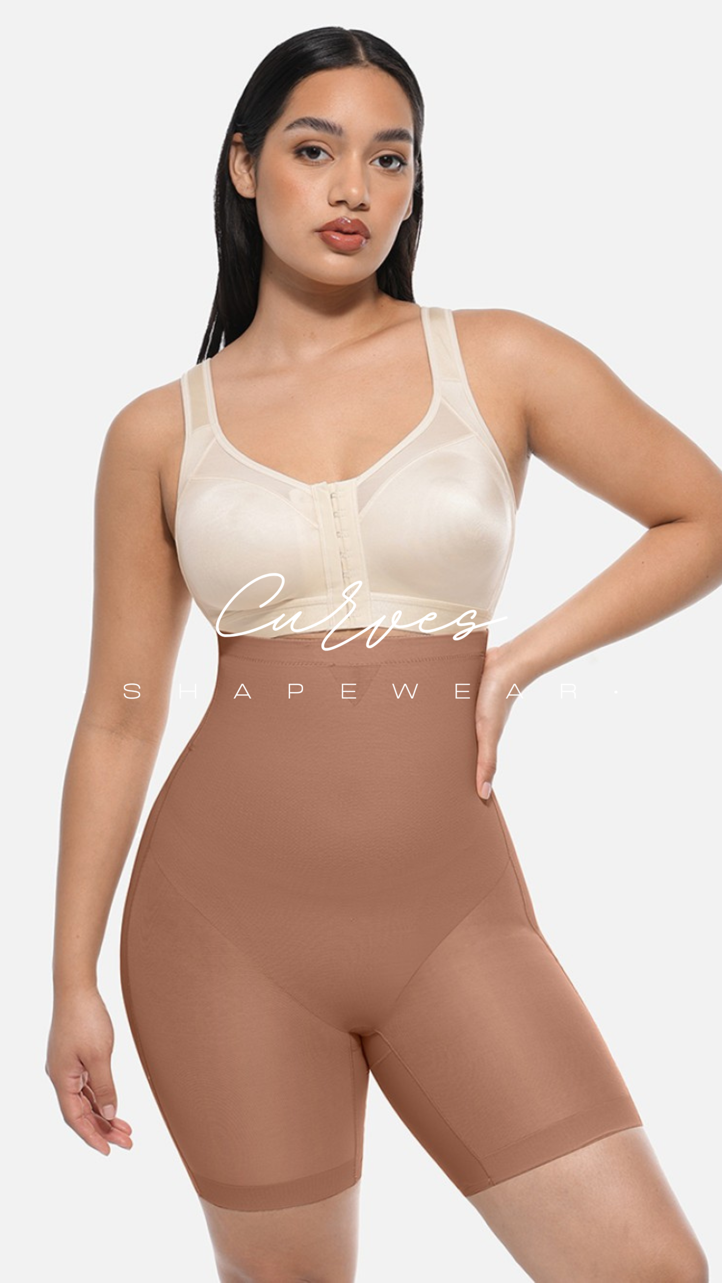 Mesh High Waisted Thigh Cling