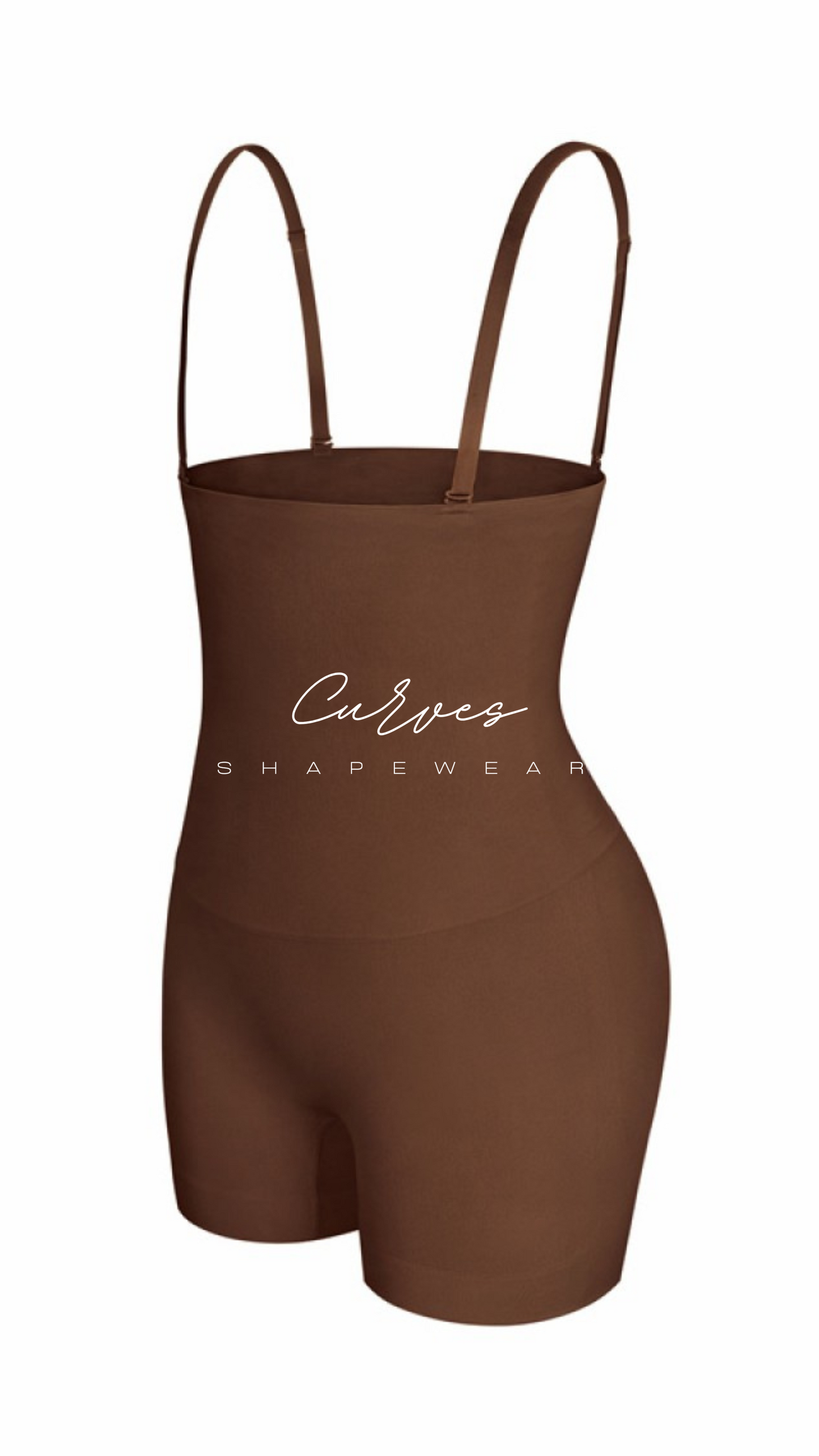 Coffee High Waist Seamless Boyshort Shaper