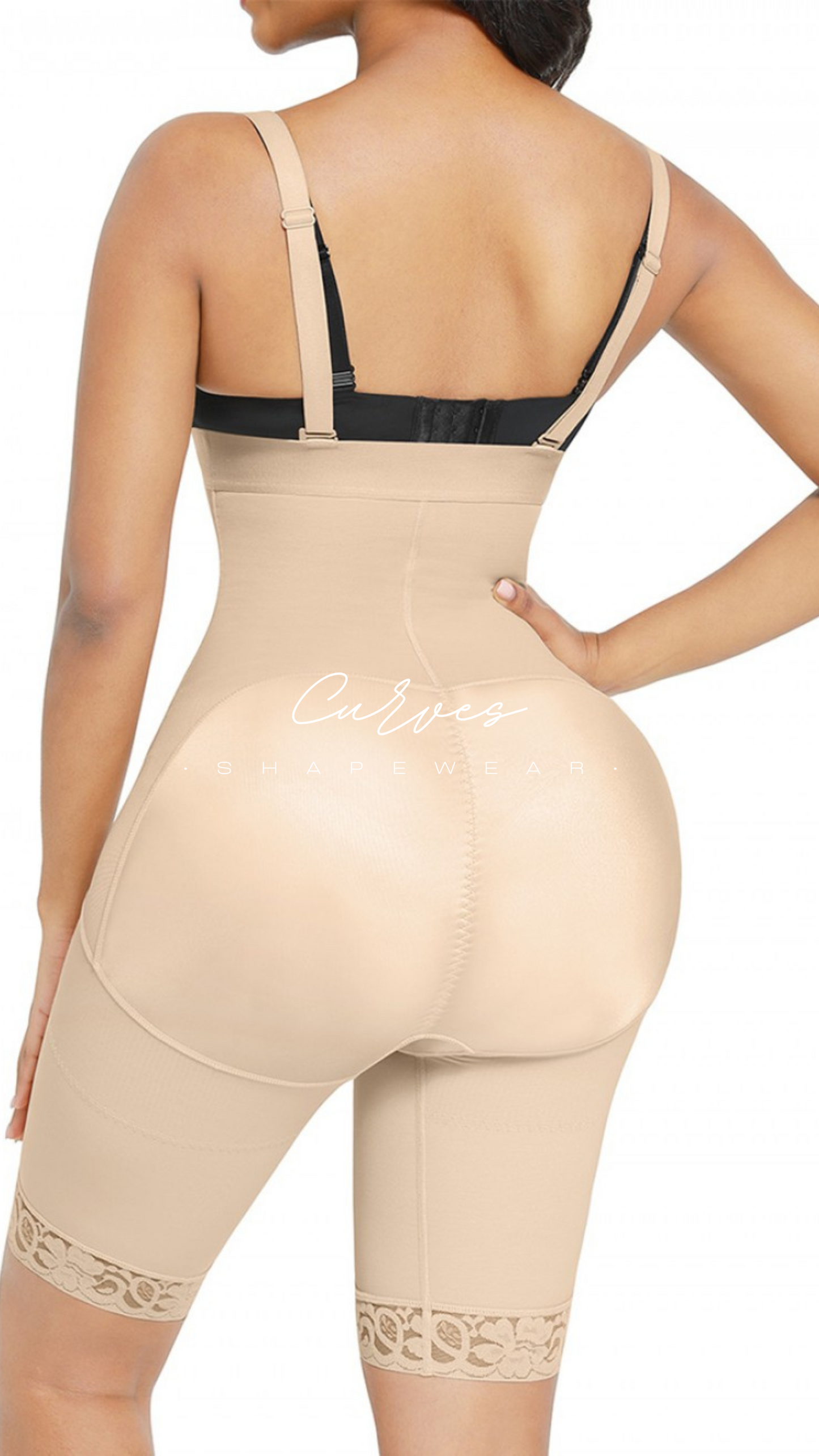 Nude Long High Compression Body Shaper