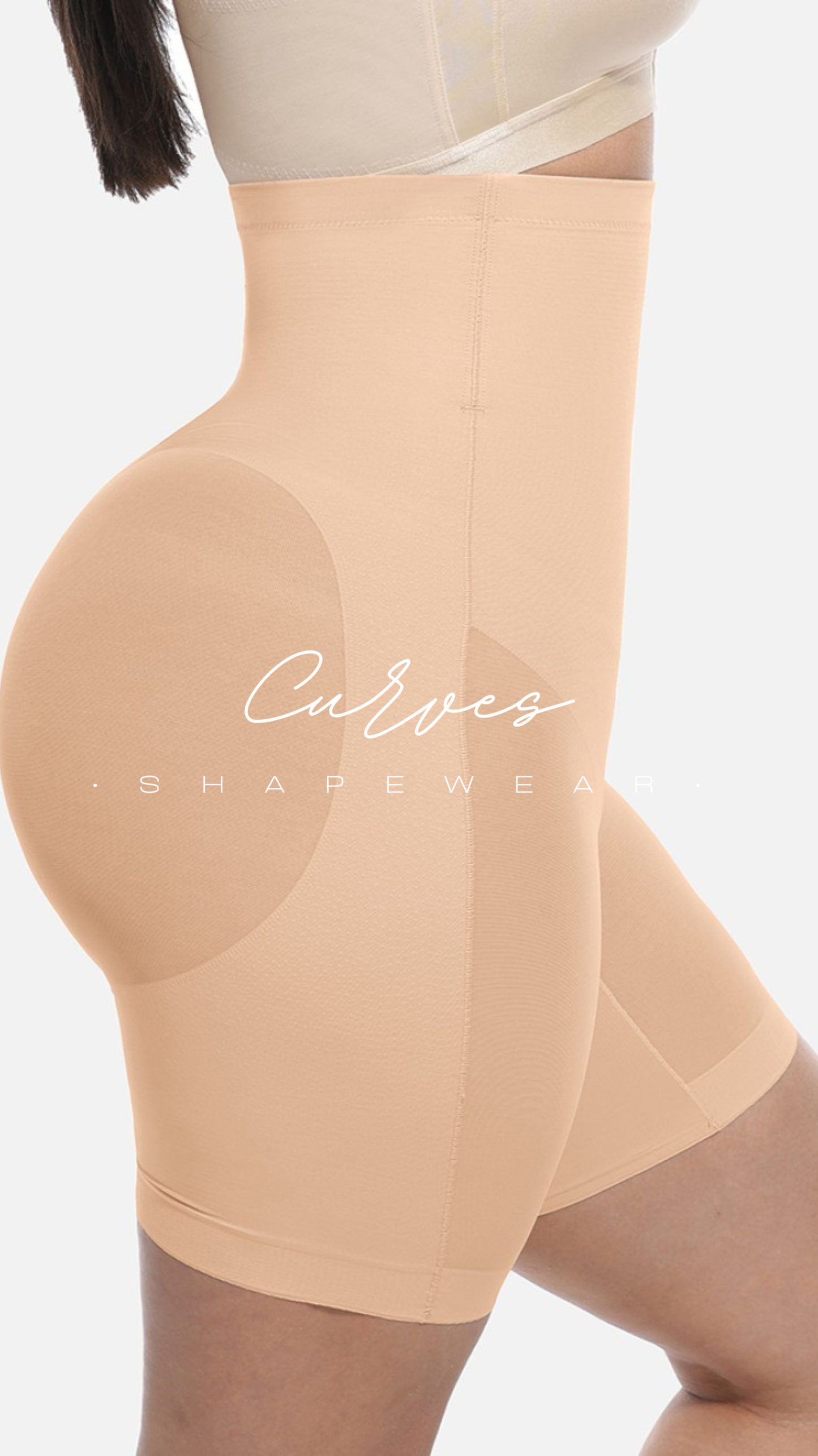 Mesh High Waisted Thigh Cling