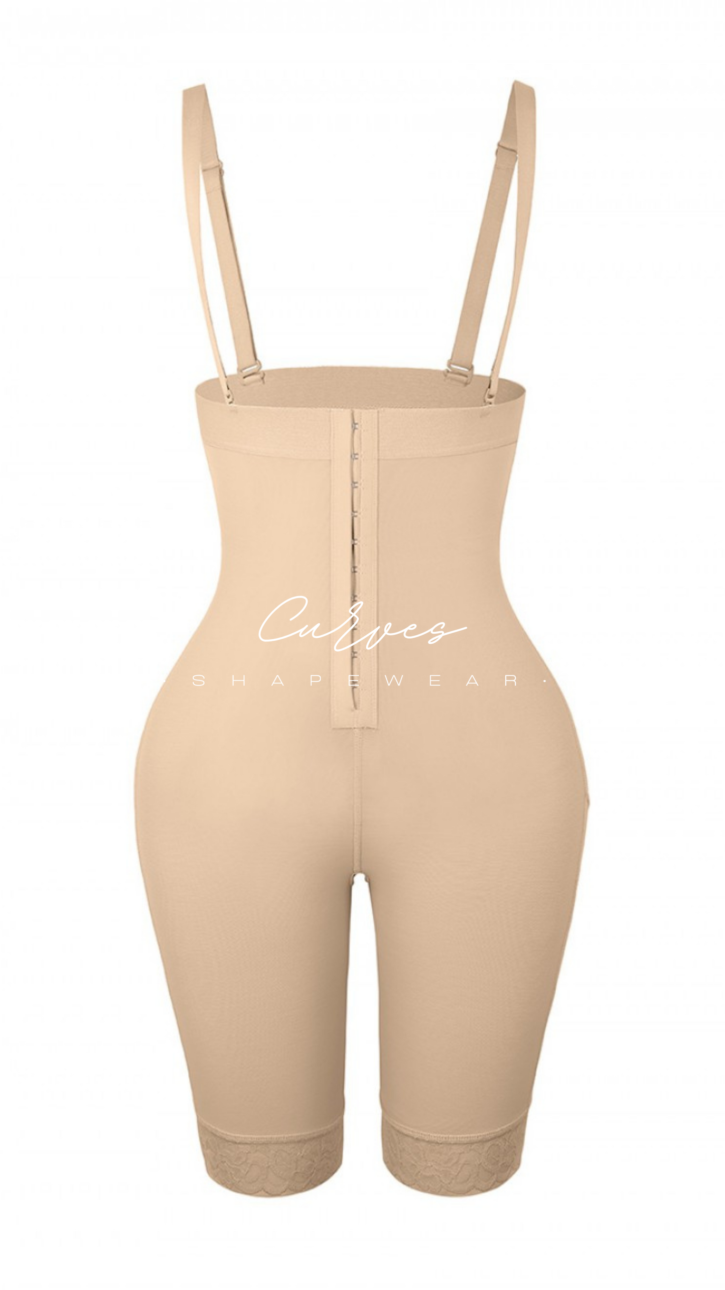 Nude Long High Compression Body Shaper