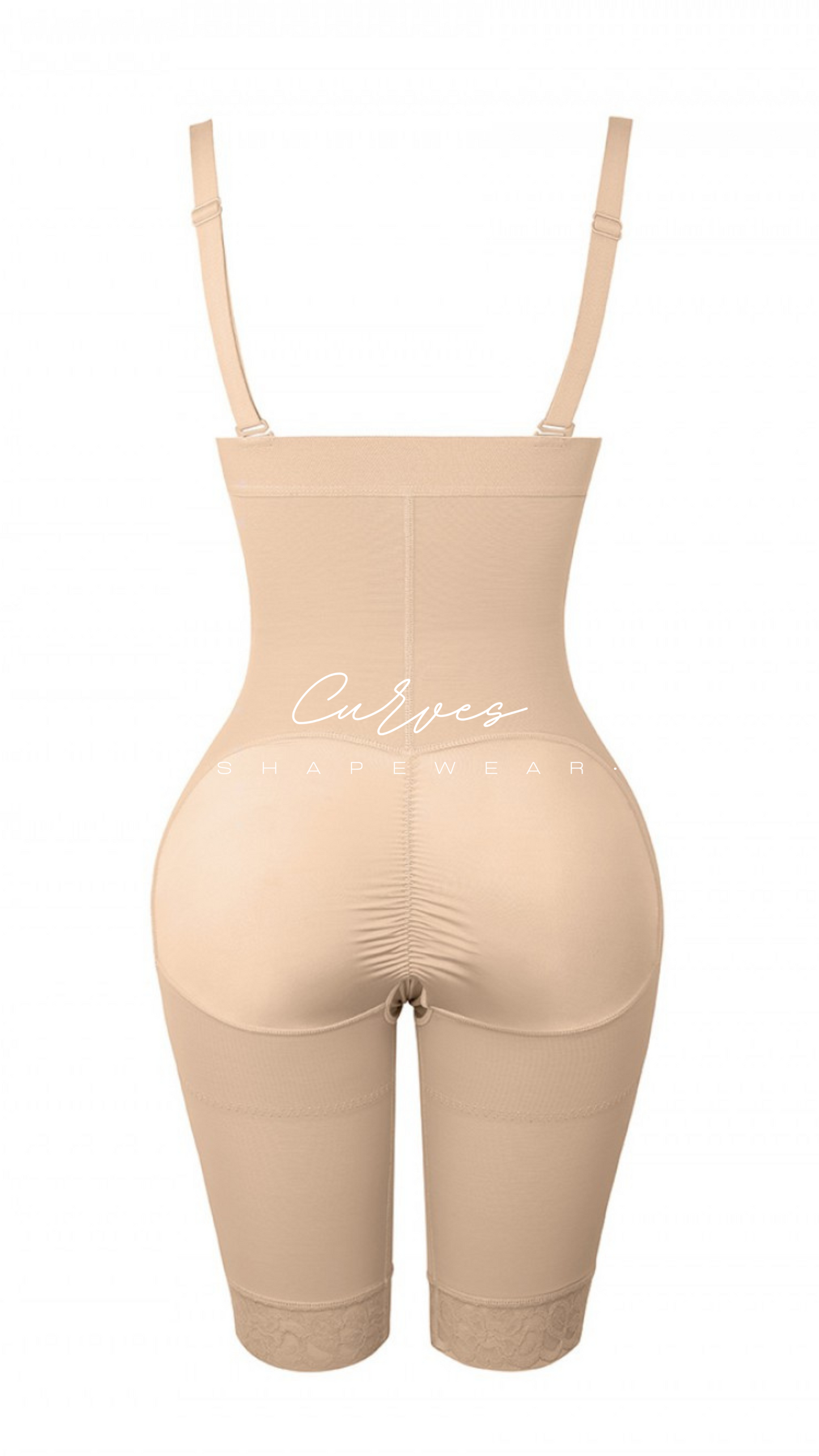 Nude Long High Compression Body Shaper