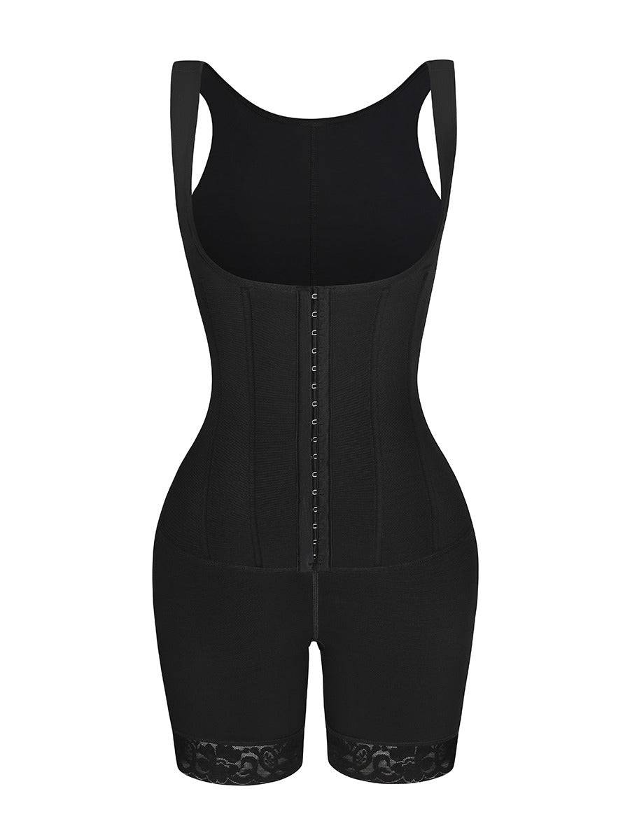 Steel Boned Full Body Shaper